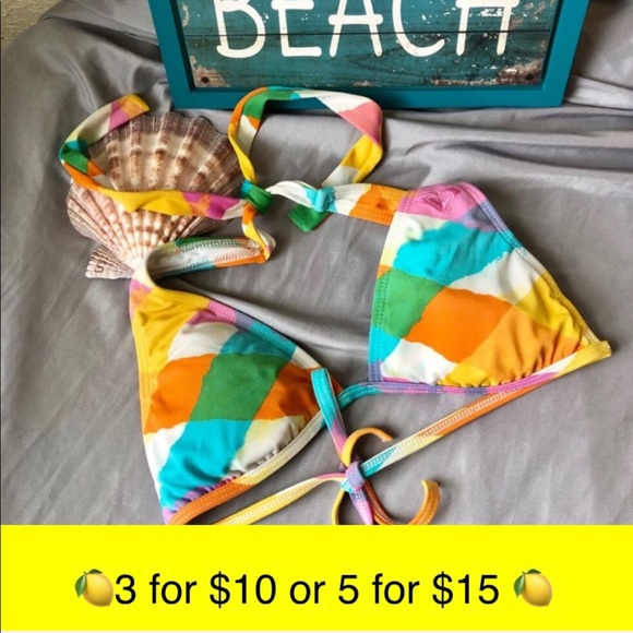 Roxy Other - Roxy String Bikini S Multicolored No Tags